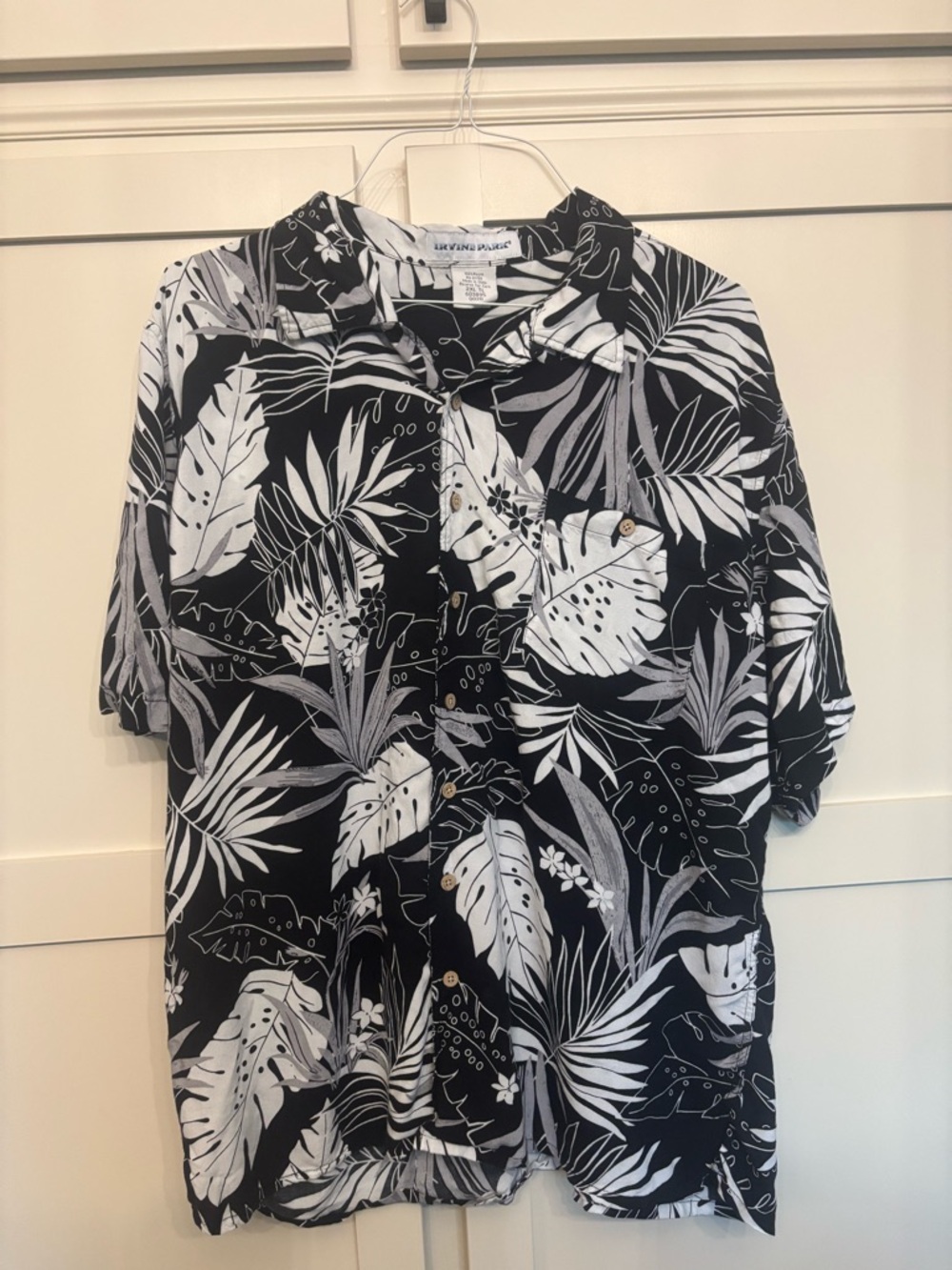 Irvine Park Tropical Button-Up Shirt 2xlt